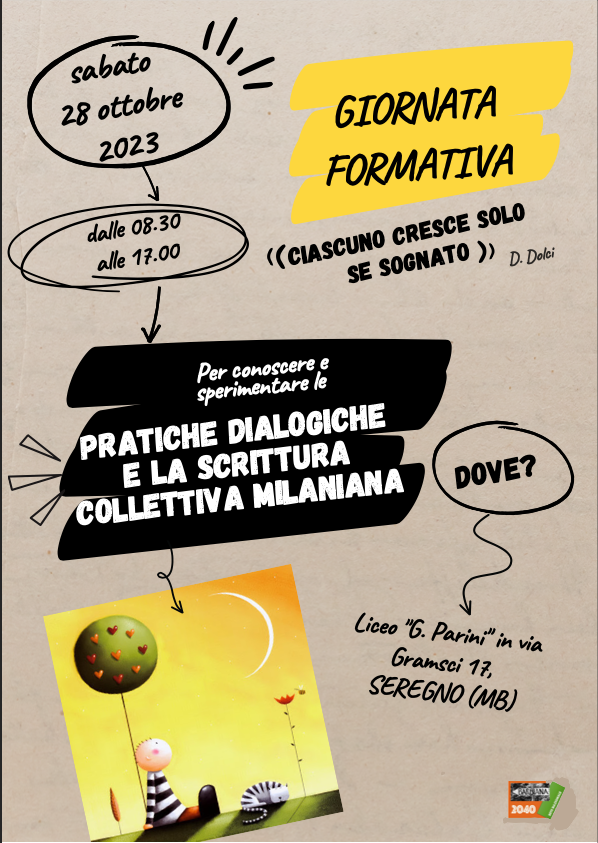 Giornata Formativa a Seregno: pratiche dialogiche  e la scrittura collettiva milaniana